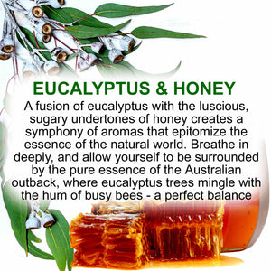 Eucalyptus & Honey Body Spray Mist - Vegan, Cruelty-Free, Alcohol-Free