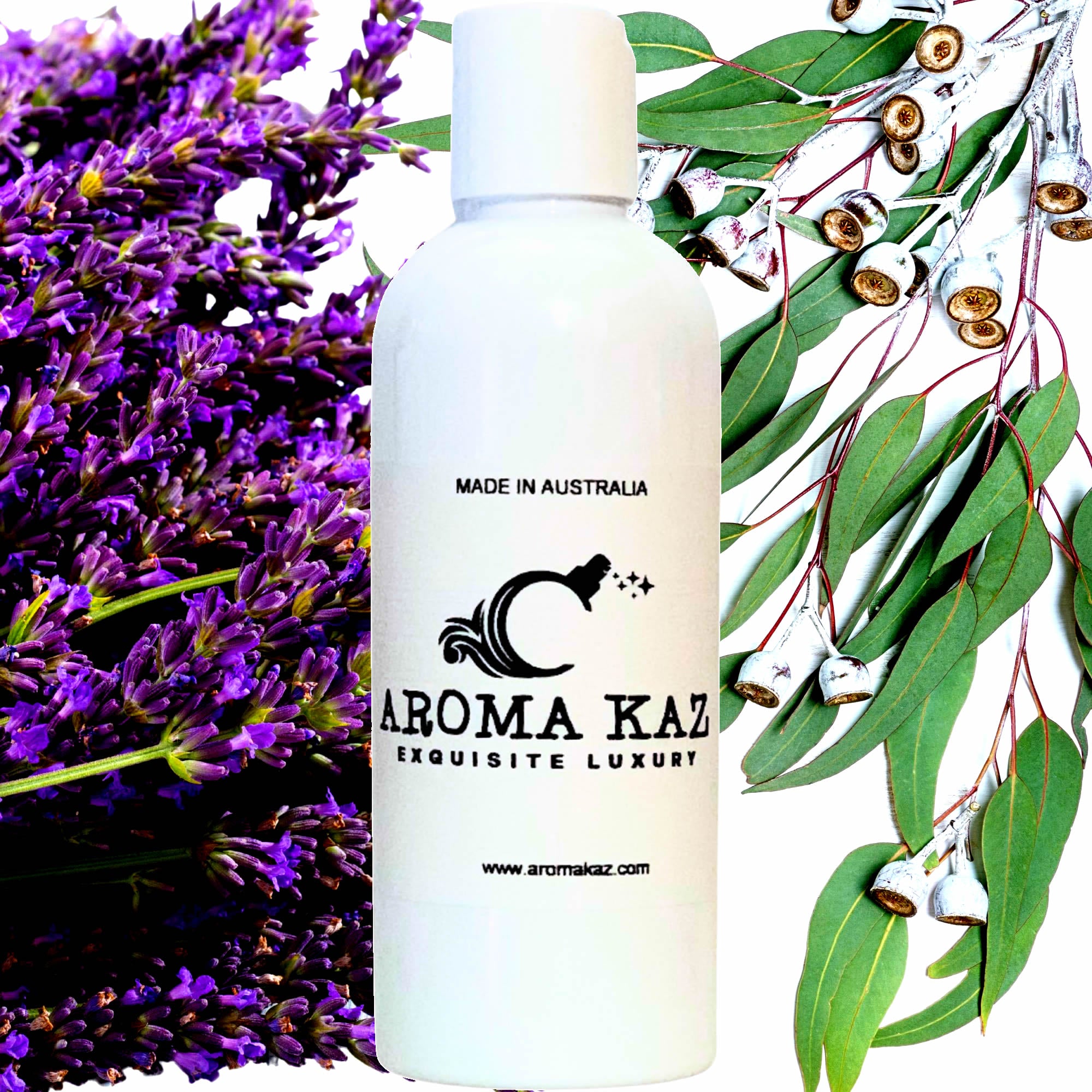 Eucalyptus & Lavender Bath/Body/Massage Oil Vegan Plant-Based Moisturiser