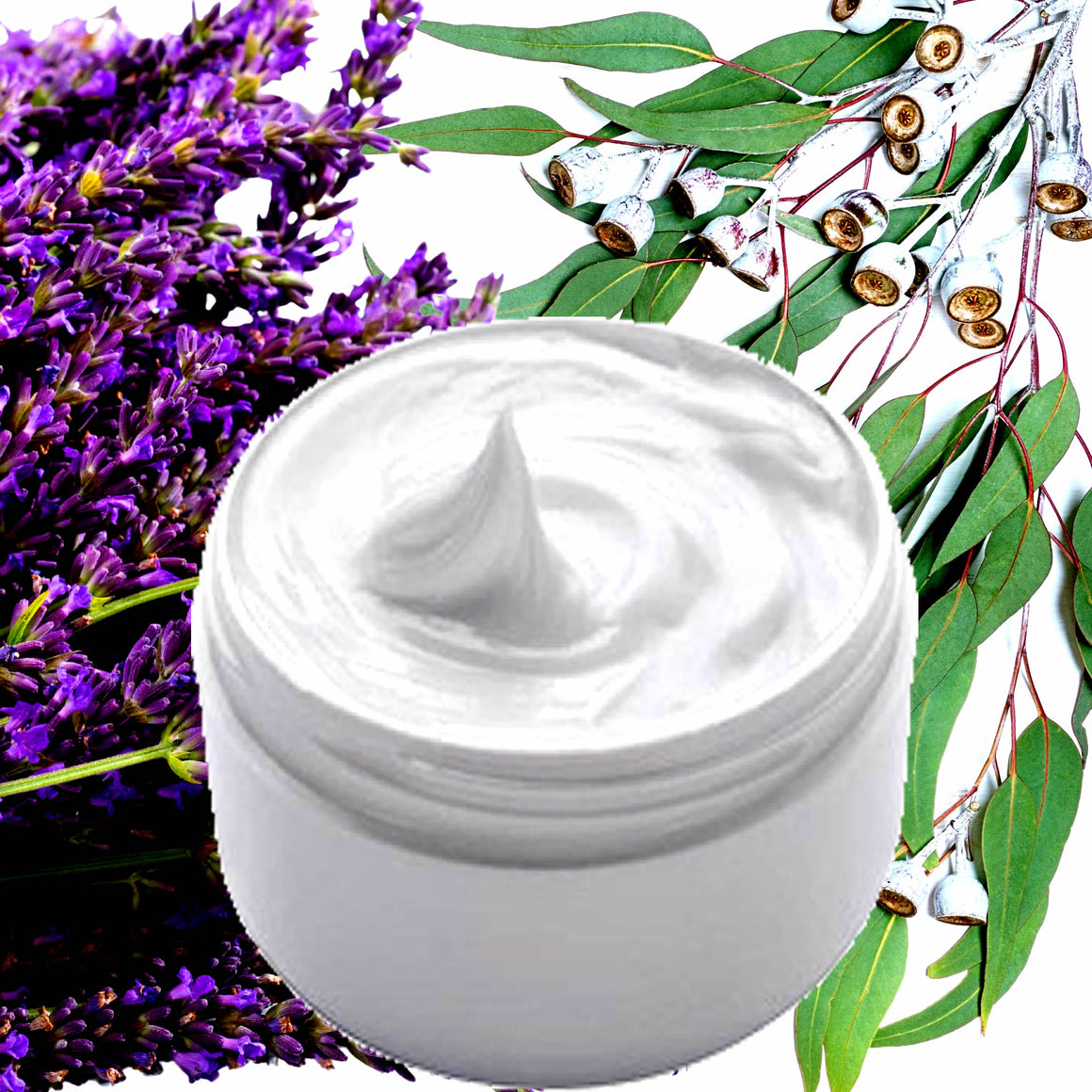 Eucalyptus & Lavender Hydrating vegan body and hand cream moisturizer. Handmade in Australia, cruelty free, long-lasting fragrance, perfect for all skin types and ideal as a gift for men or women.