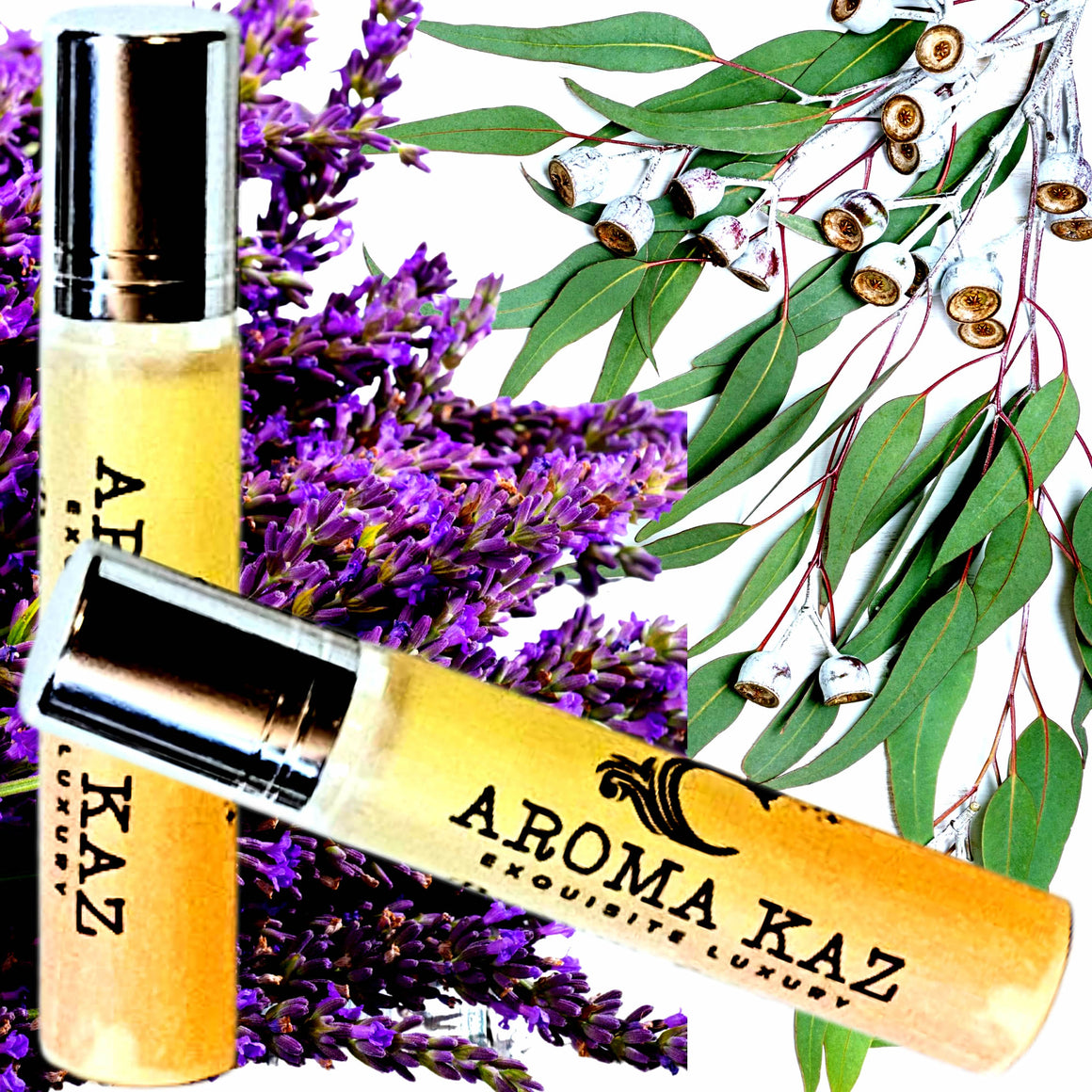 Eucalyptus & Lavender Roll-On Fragrance Plant-Based Vegan Cruelty Free