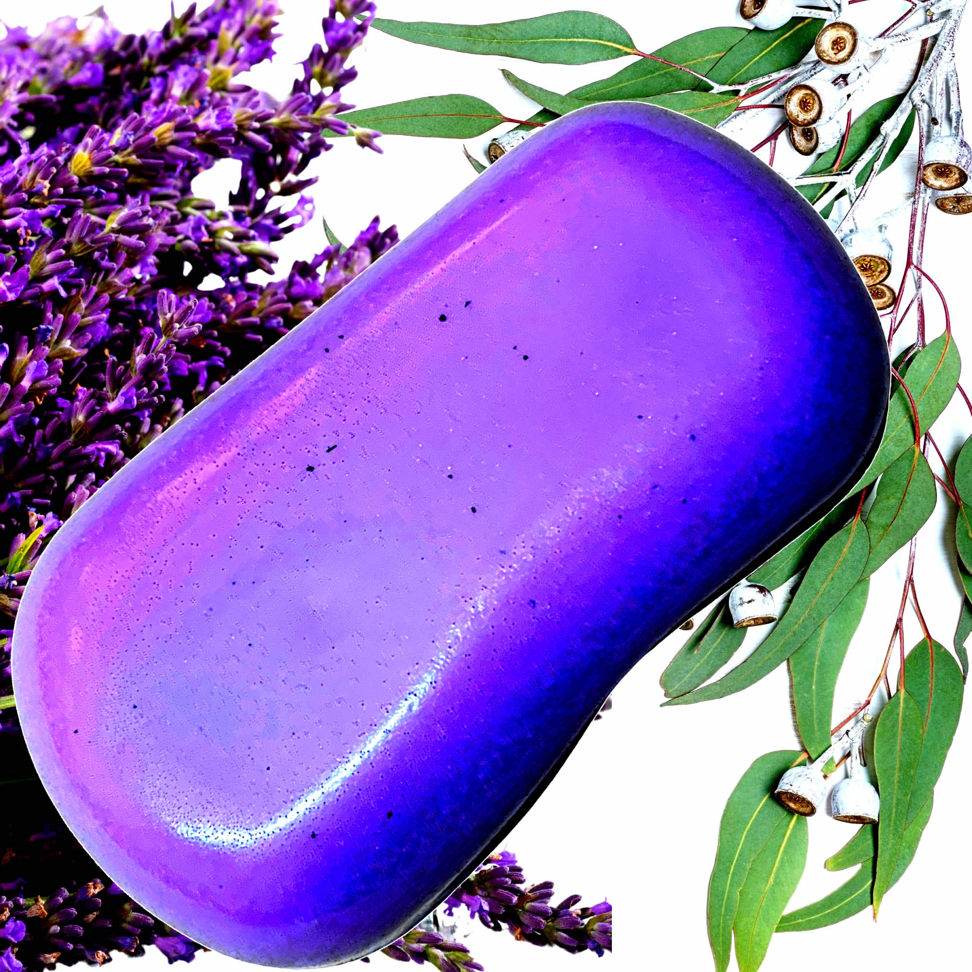 Eucalyptus & Lavender Vegan Soap Bars Plant-Based Cruelty-Free Handcrafted