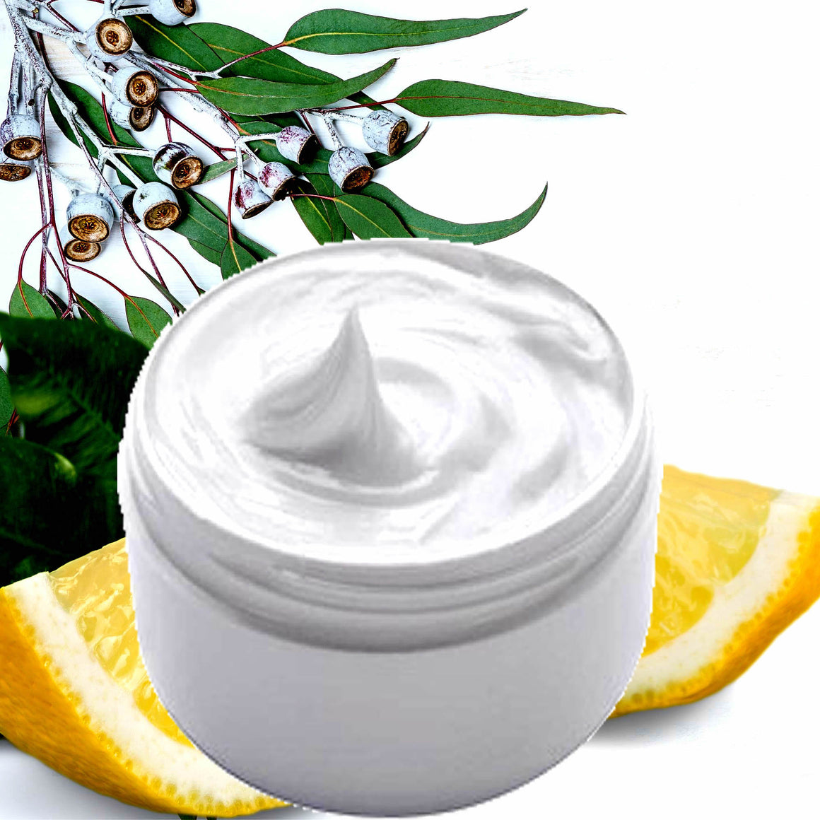 Eucalyptus & Lemon Hydrating vegan body and hand cream moisturizer. Handmade in Australia, cruelty free, long-lasting fragrance, perfect for all skin types and ideal as a gift for men or women.