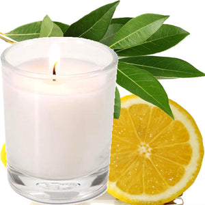 Eucalyptus & Lemon Scented Eco Soy Votive Candles Hand Poured