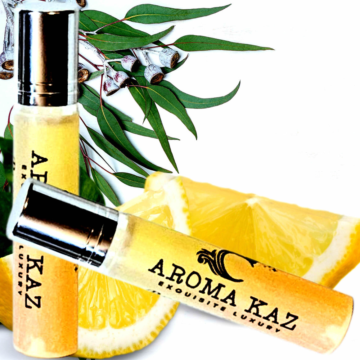 Eucalyptus & Lemon Roll-On Fragrance Plant-Based Vegan Cruelty Free