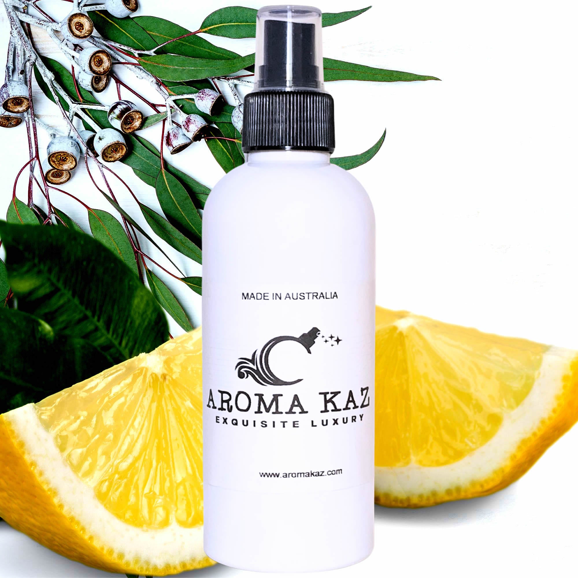 Eucalyptus & Lemon Car Air Freshener Spray – Plant-Based, Vegan, Cruelty-Free & Pet Safe