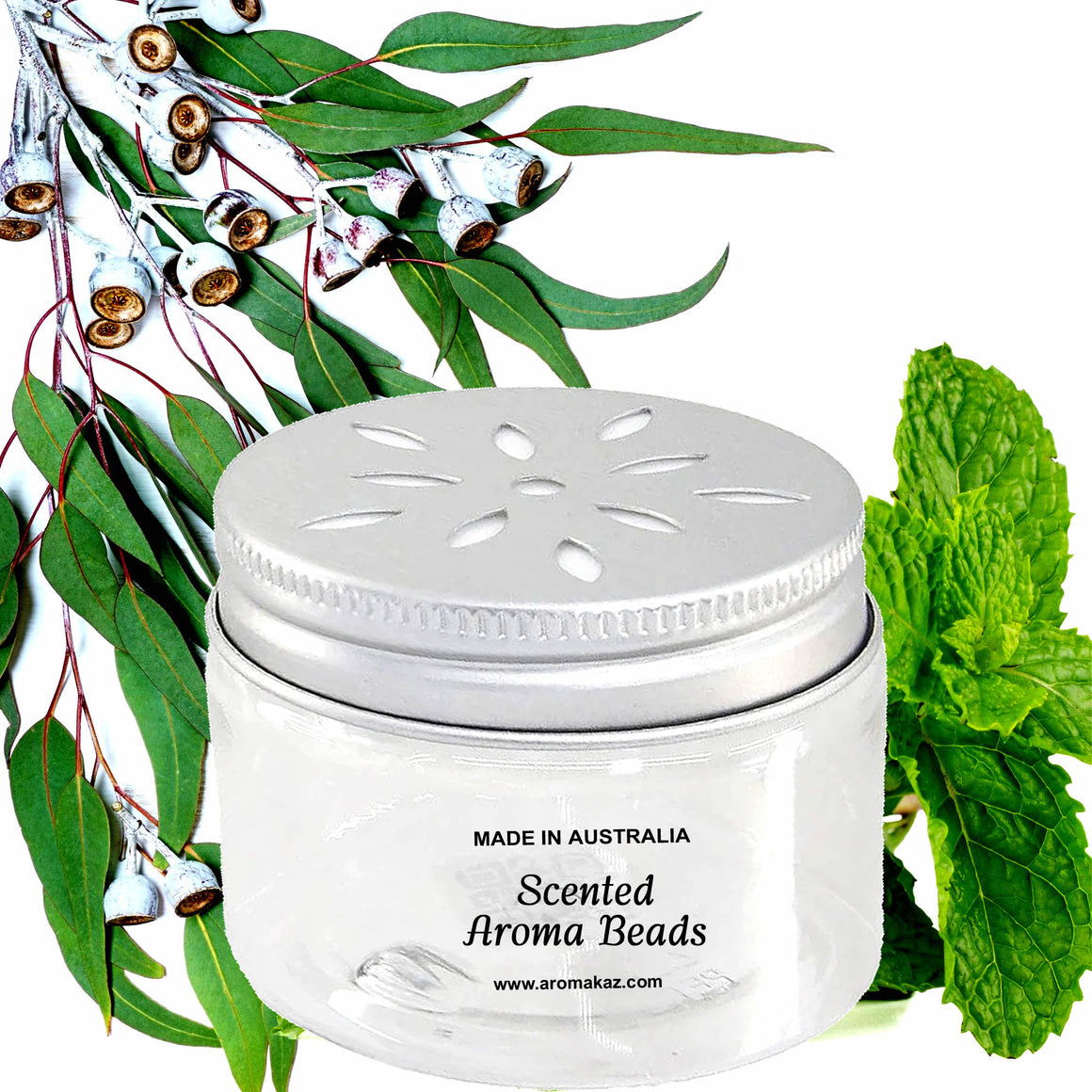 Eucalyptus & Peppermint Aroma Beads Room/Linen/Car Air Freshener
