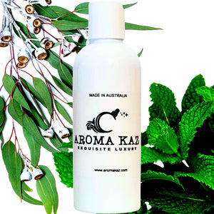 Eucalyptus & Spearmint Bath/Body/Massage Oil Vegan Plant-Based Moisturiser