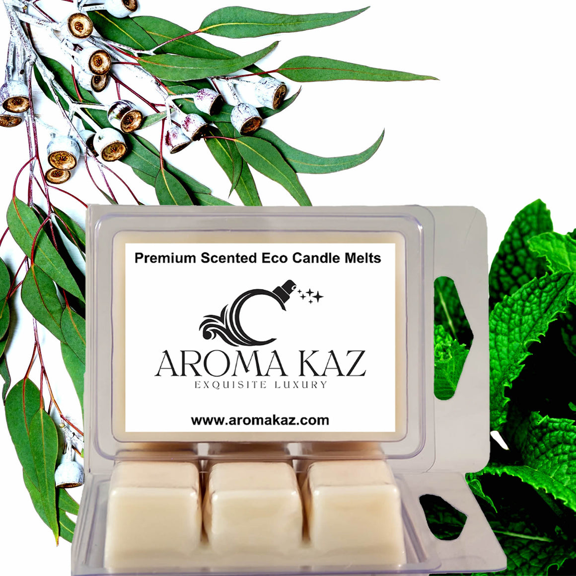 Eucalyptus & Spearmint Soy Wax Melts – Hand-Poured, Plant-Based & Vegan