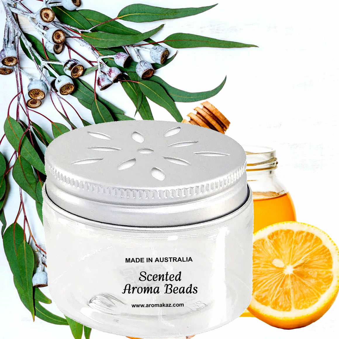 Eucalyptus Lemon & Honey Aroma Beads Room/Linen/Car Air Freshener