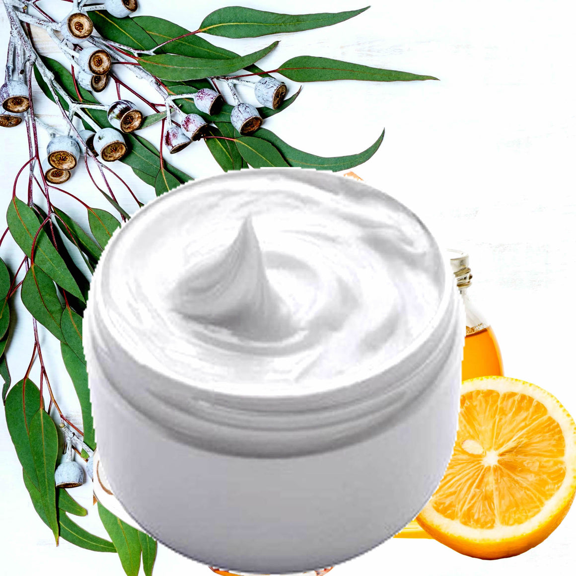 Eucalyptus Lemon & Honey Hydrating vegan body and hand cream moisturizer. Handmade in Australia, cruelty free, long-lasting fragrance, perfect for all skin types and ideal as a gift for men or women.