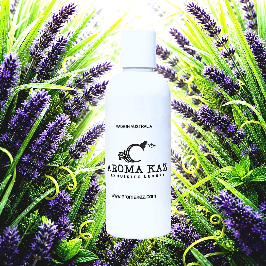 Lavender & Lemongrass Body Massage Oil – vegan, cruelty-free, plant-based hydrating oil with calming lavender and uplifting lemongrass, handmade in Australia.