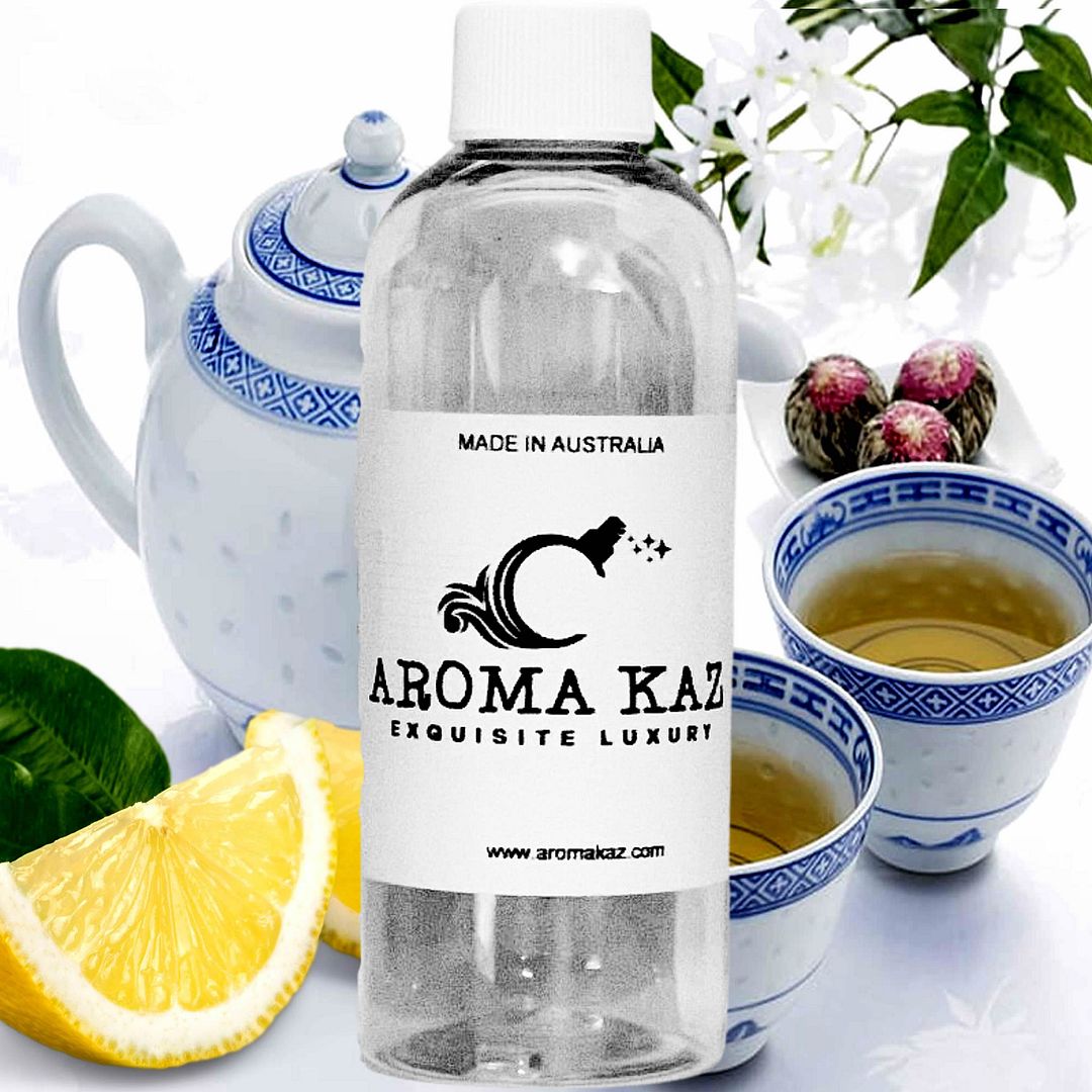 White Tea & Lemon Vegan candle and soap making fragrance oil, cruelty-free and made in Australia. Ideal for DIY crafts, candles, soaps, bath body and home fragrance projects.