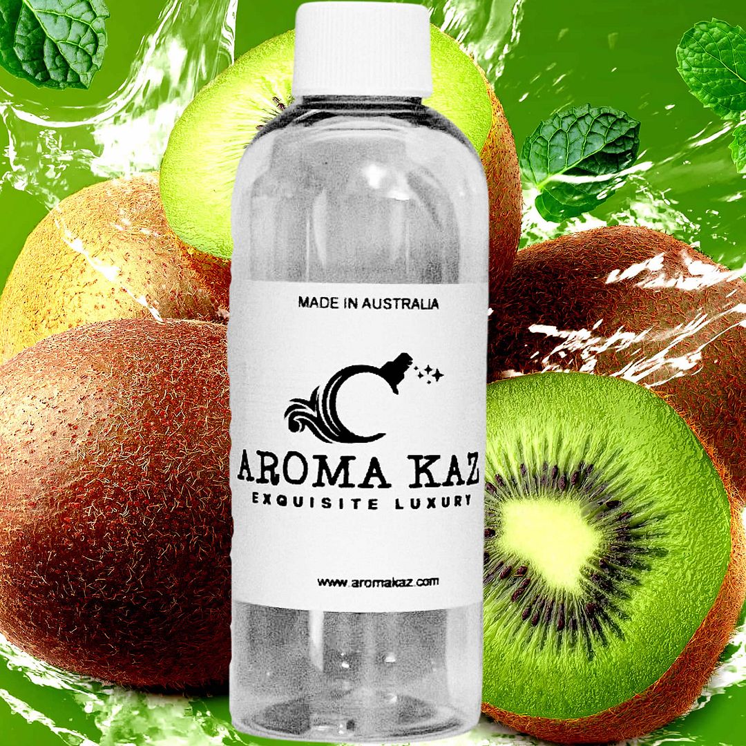Kiwi Fruit Vegan candle and soap making fragrance oil, cruelty-free and made in Australia. Ideal for DIY crafts, candles, soaps, bath body and home fragrance projects.