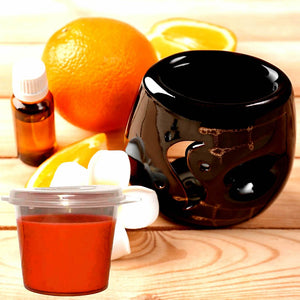 Apple Cinnamon Raspberry Eco Soy Shot Pot Candle Melts