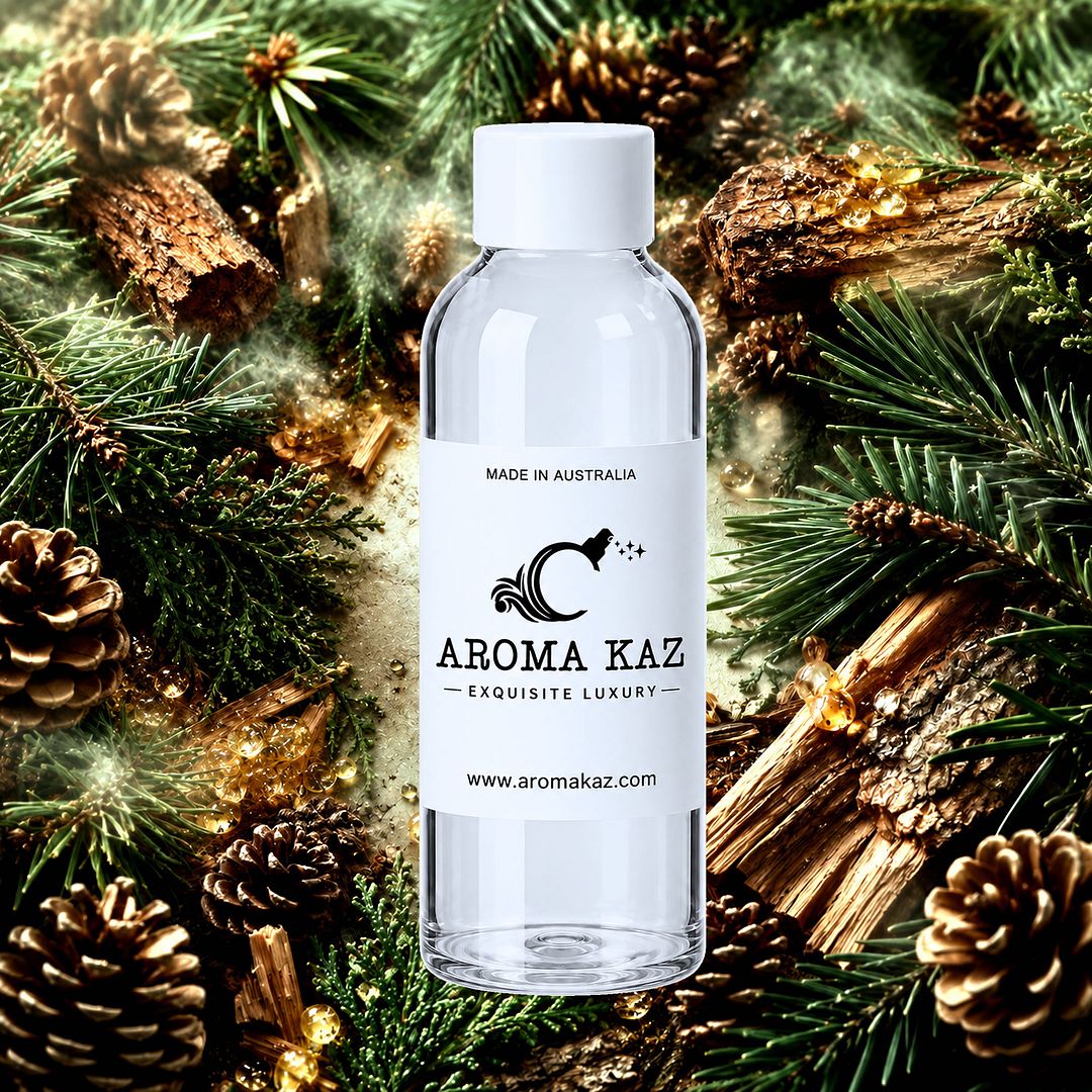 Balsam & Cedar fragrance oil for candle making, soap making and perfume blending – vegan, cruelty-free featuring woodsy balsam and cedar blend, handmade in Australia.