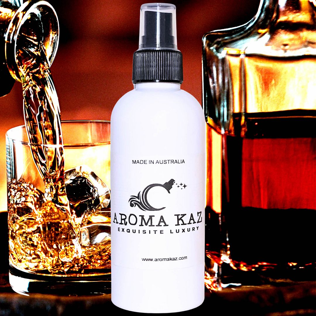 Orange Whisky & Cocoa Room/Linen Air Freshener Spray