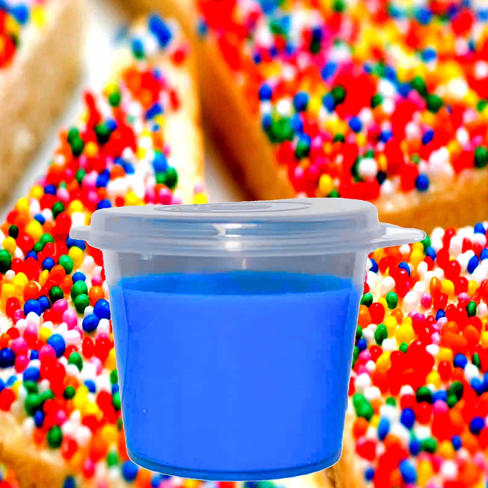 Fairy Bread eco soy wax melts – vegan, cruelty-free featuring sweet vanilla and fruity sprinkle aroma, handmade in Australia.