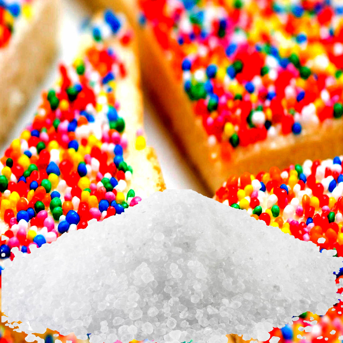 Fairy Bread Vegan bath salts and bath soak crystals, cruelty-free and made in Australia. Highly scented, suitable for women and men. Perfect relaxation gift for him or her.