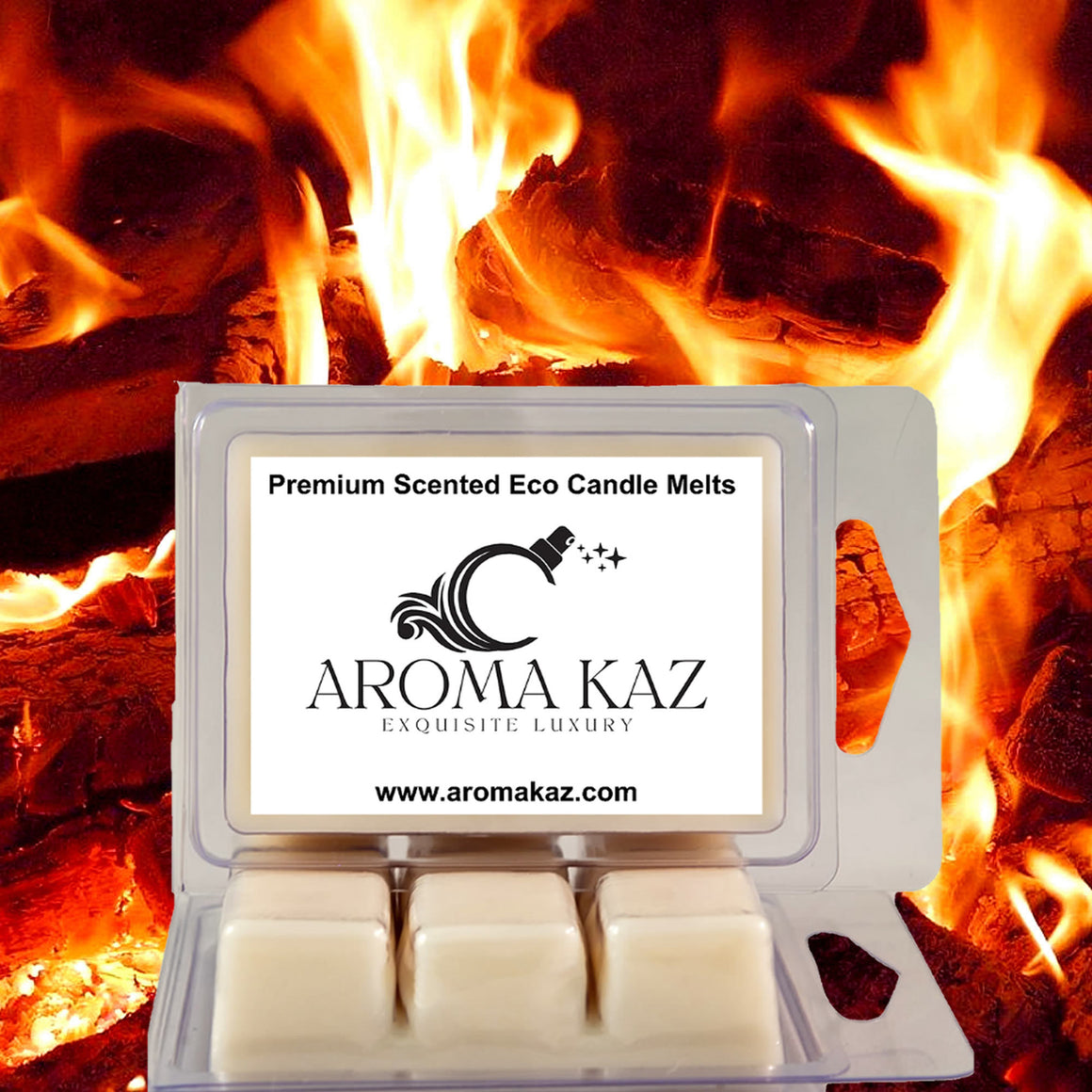 Firewood & Woodsmoke Soy Wax Melts – Hand-Poured, Plant-Based & Vegan