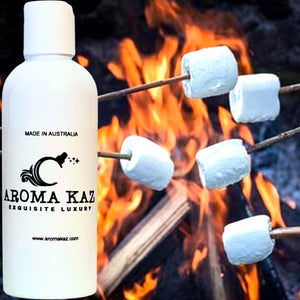 Firewood & Marshmallows Scented Bath Body Massage Oil