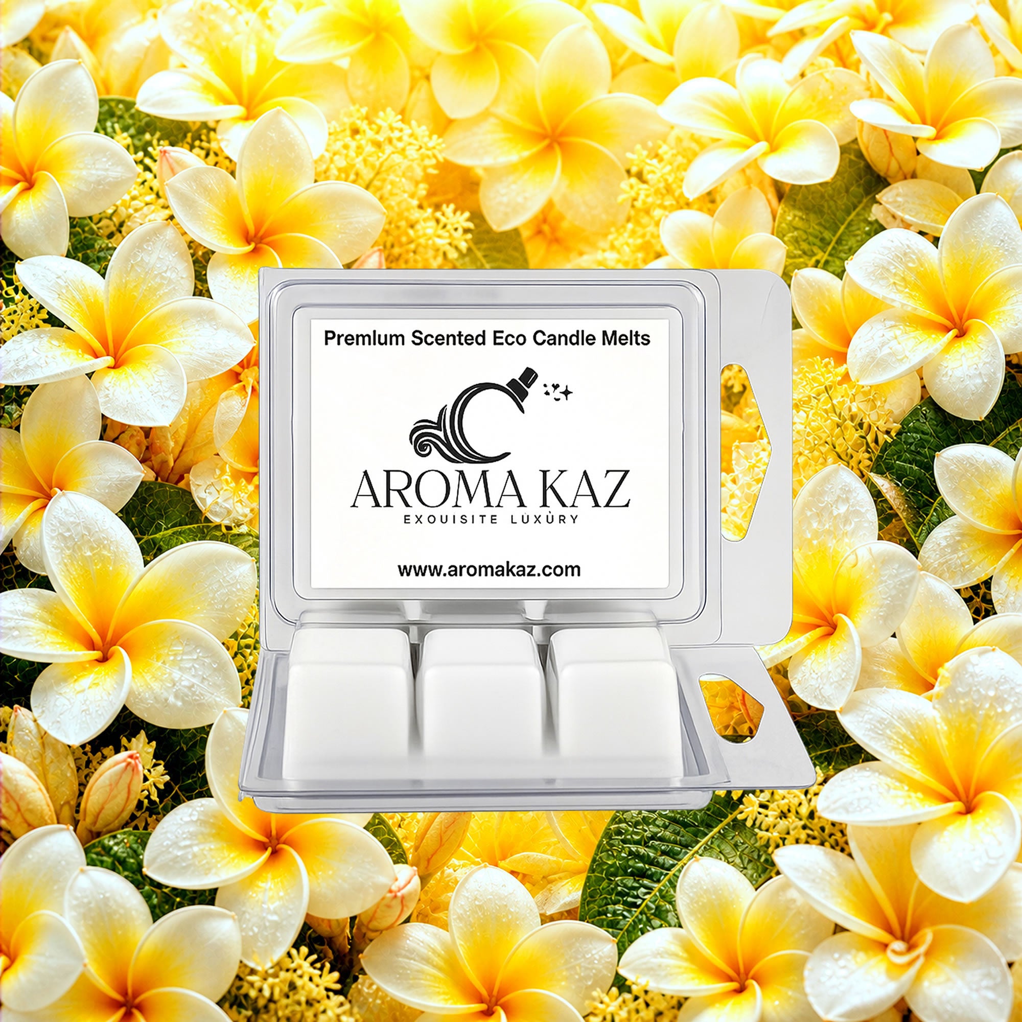 Frangipani Soy Wax Melts Clam Pack