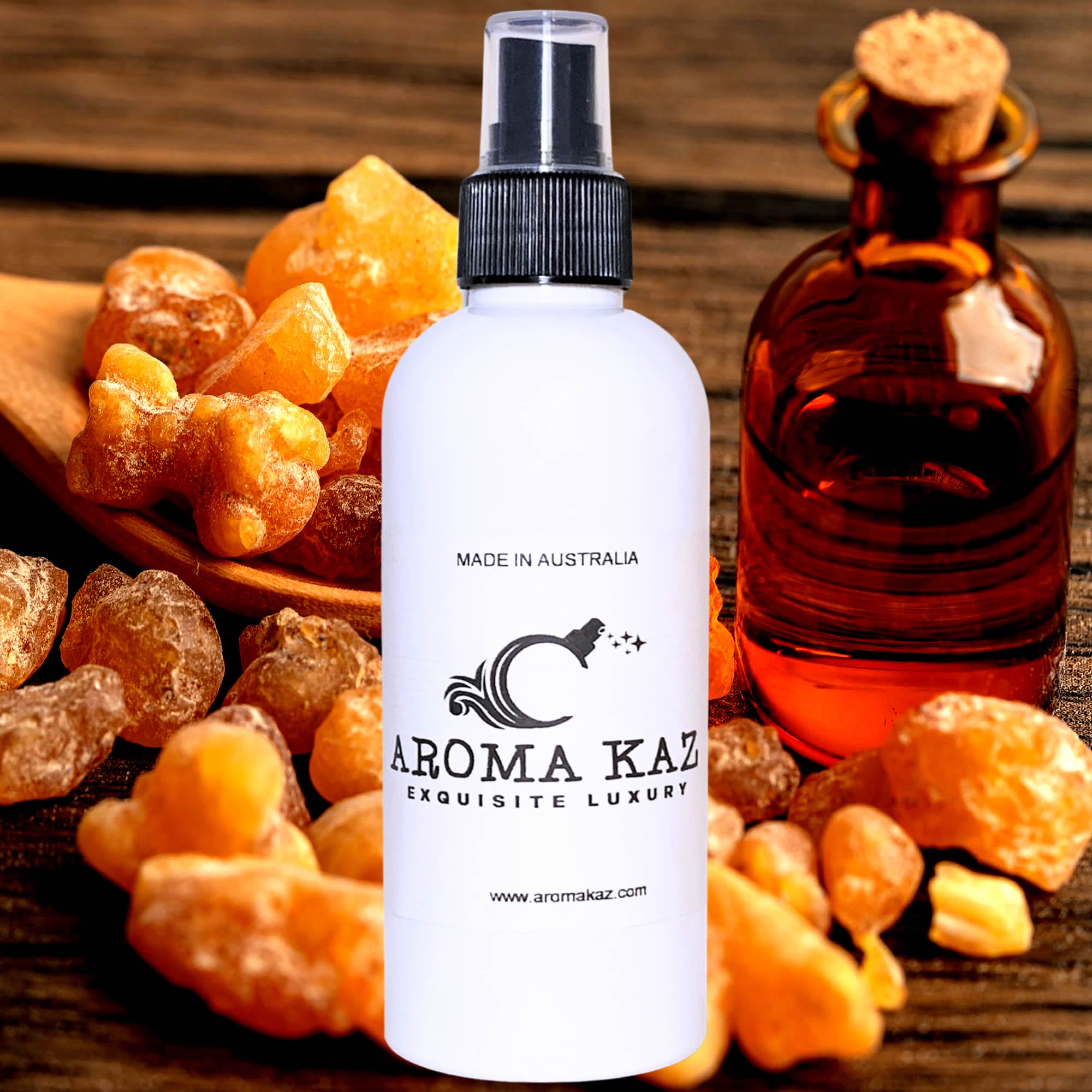 Frankincense & Myrrh Car Air Freshener Spray – Plant-Based, Vegan, Cruelty-Free & Pet Safe