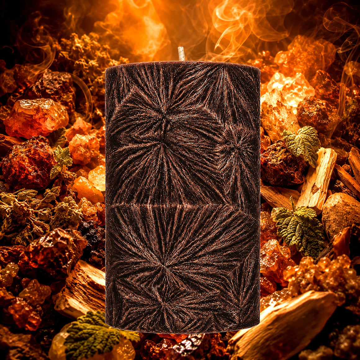Frankincense & Myrrh Pillar Candle