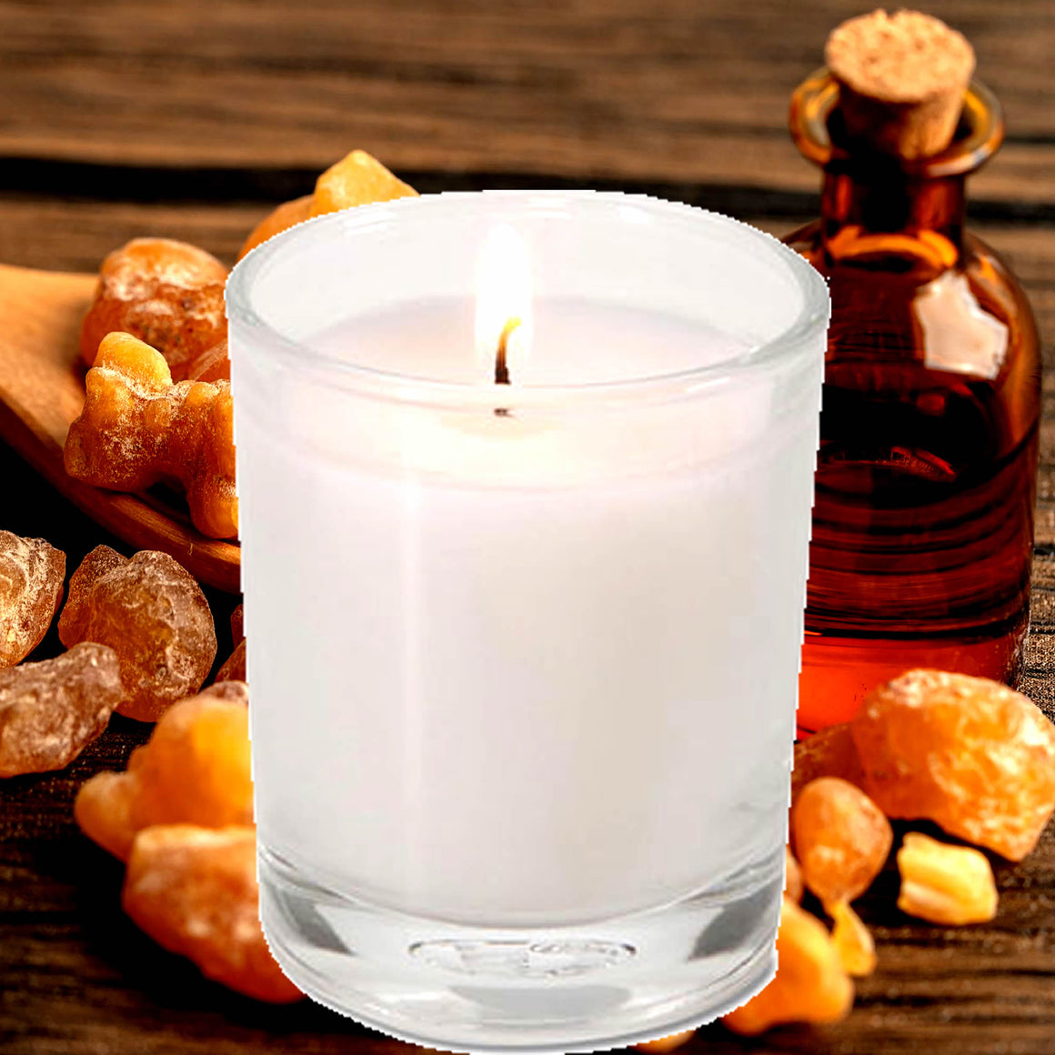 Frankincense & Myrrh Eco Soy Votive Candles – Clean Burn, Plant-Based, Vegan & Pet Safe