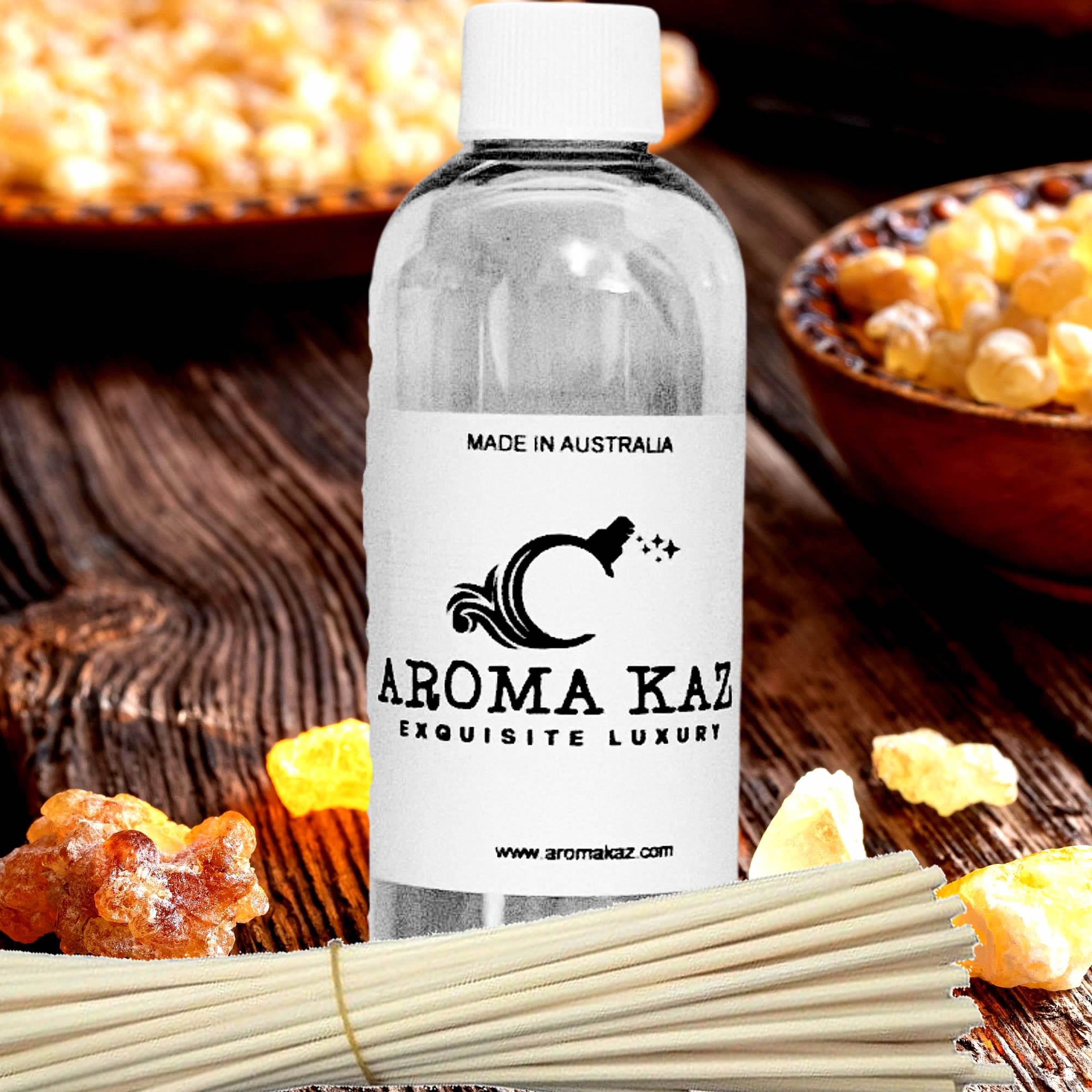 Frankincense Patchouli Diffuser Fragrance Oil with Reeds – Vegan Cruelty-Free Home Aroma