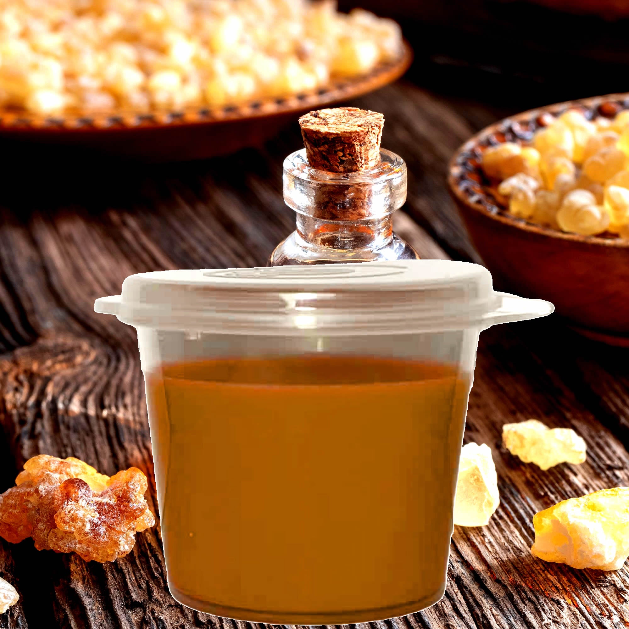 Frankincense Patchouli eco soy wax melts – vegan, cruelty-free featuring earthy patchouli and mystical frankincense, handmade in Australia.