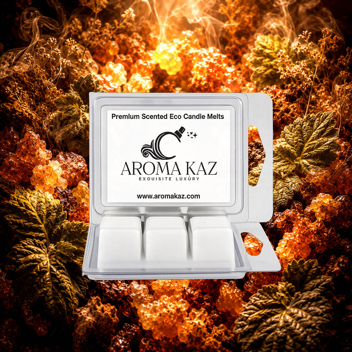 Frankincense Patchouli Soy Wax Melts Clam Pack