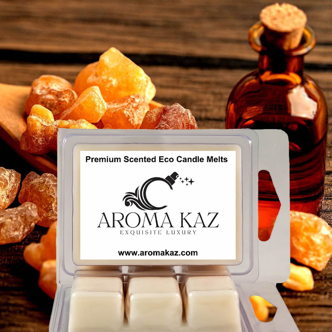 Frankincense & Myrrh Soy Wax Melts – Hand-Poured, Plant-Based & Vegan