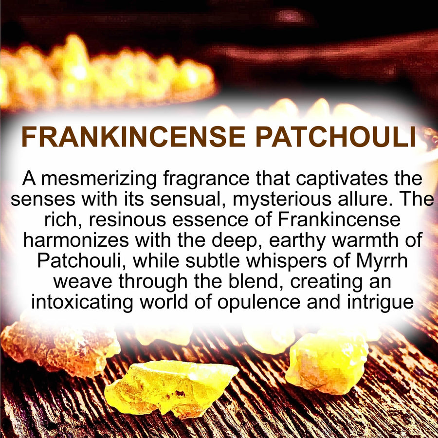 Frankincense Patchouli Soy Wax Melts – Hand-Poured, Plant-Based & Vegan