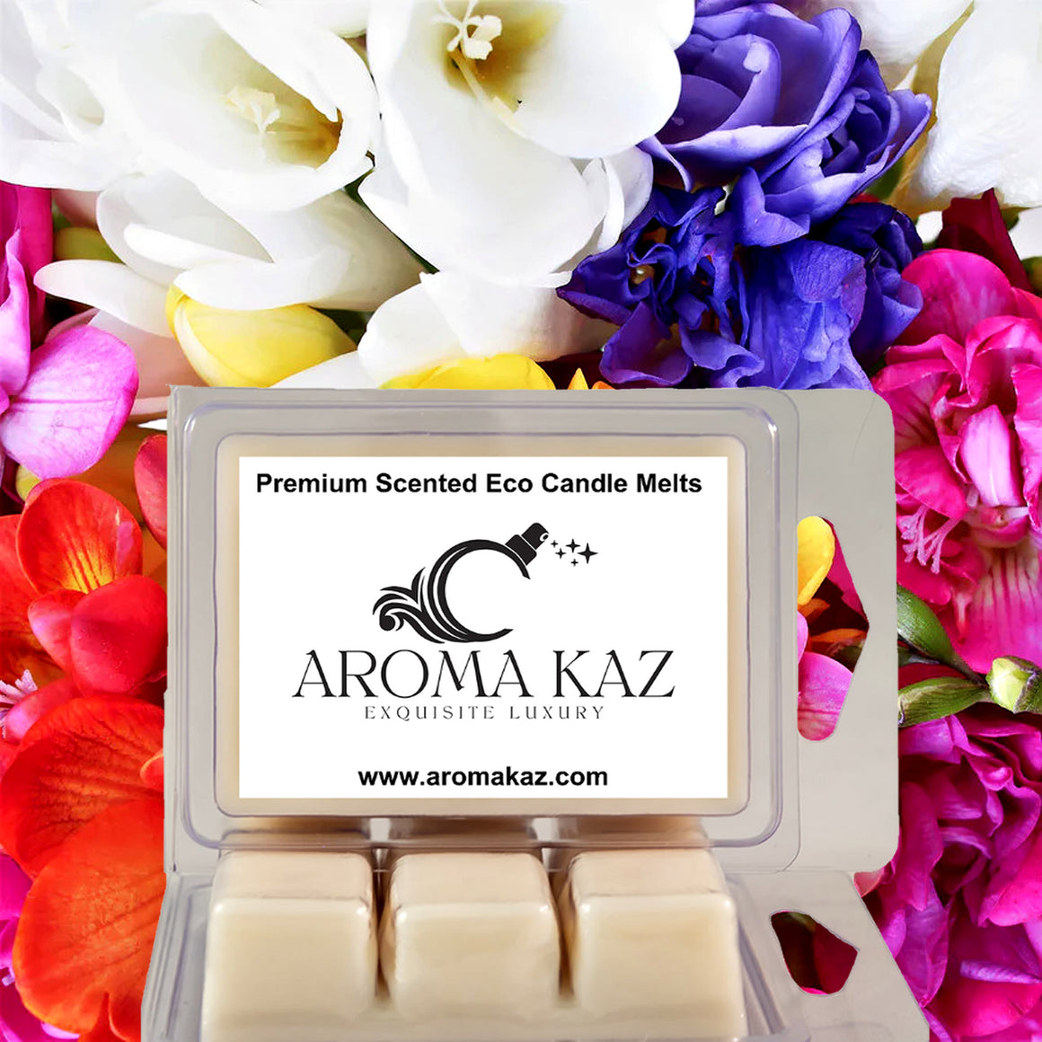 Freesia Couture eco soy wax melts – vegan, cruelty-free featuring elegant fresh freesia, handmade in Australia.