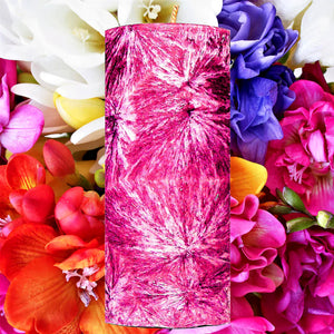 Freesia Couture Palm Wax Pillar Candle