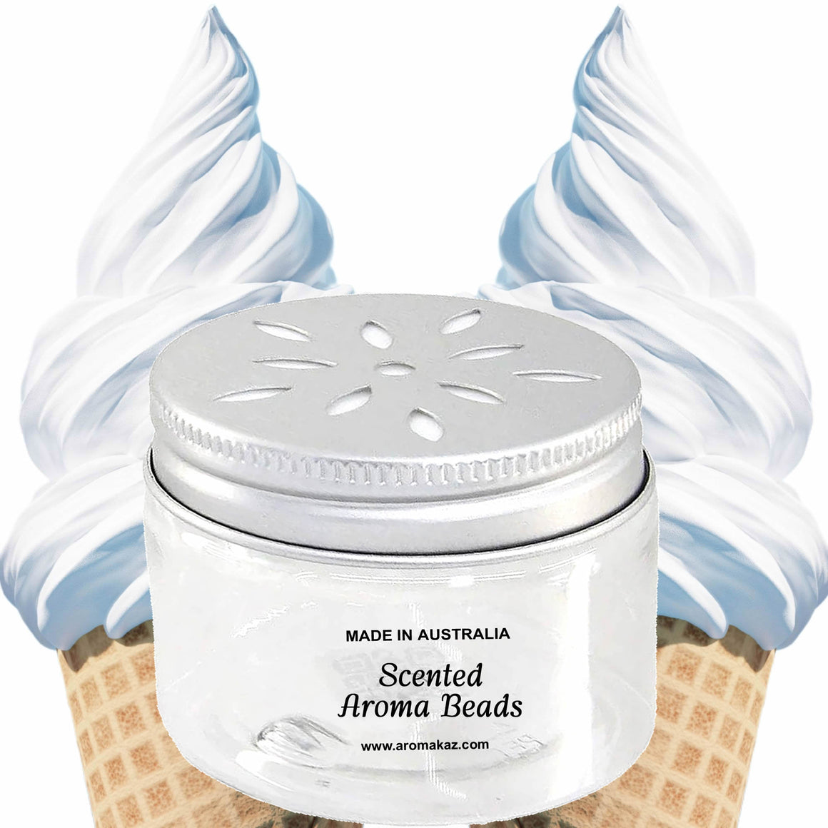 French Vanilla Air Freshener Aroma Beads - Room, Car, Pantry, Pet Areas, Linen