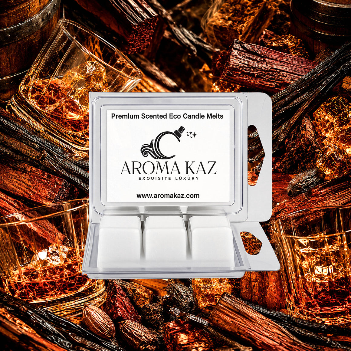 French Vanilla Bourbon Soy Wax Melts Clam Pack