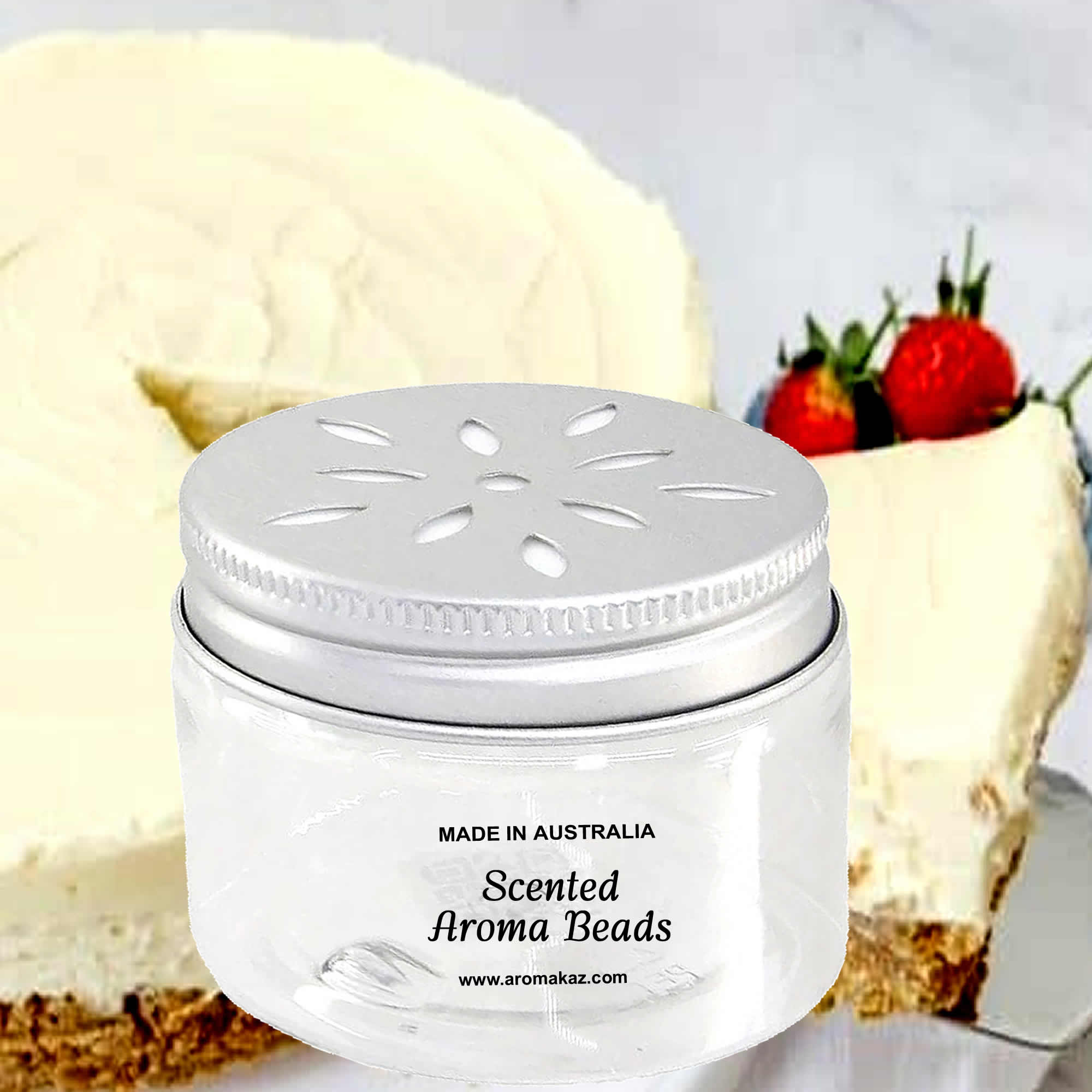 French Vanilla Cheesecake Air Freshener Aroma Beads - Room, Car, Pantry, Pet Areas, Linen