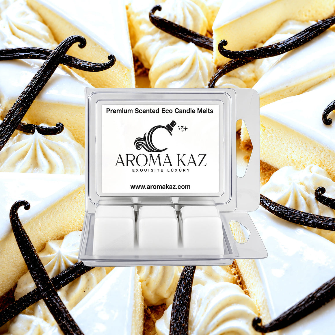 French Vanilla Cheesecake Soy Wax Melts Clam Pack
