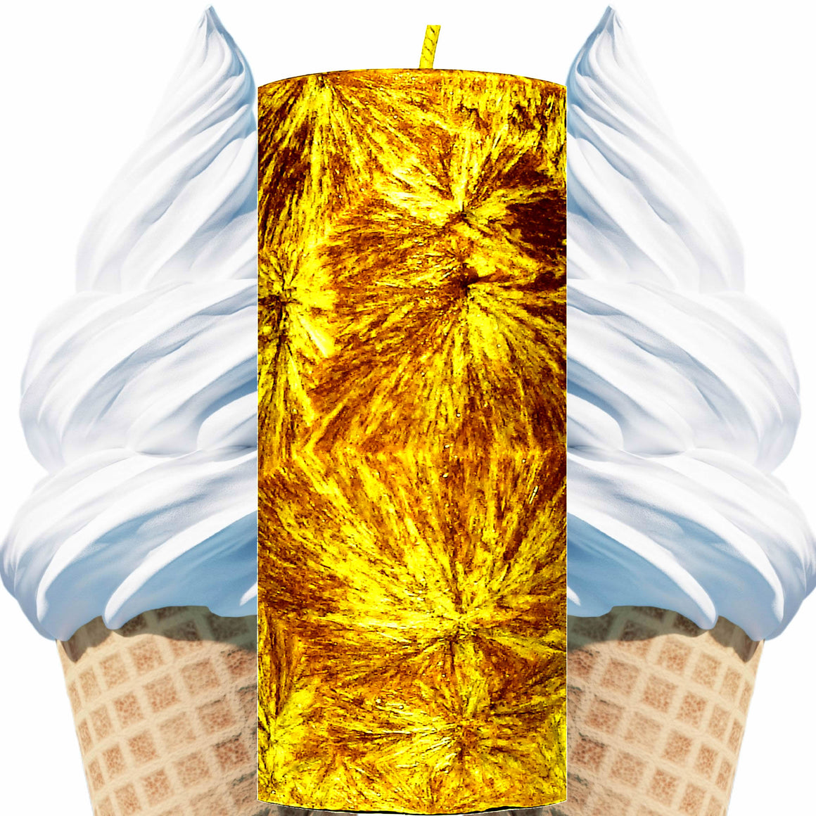 French Vanilla Pillar Candle – Plant-Based, Eco-Friendly, Vegan, Cruelty Free