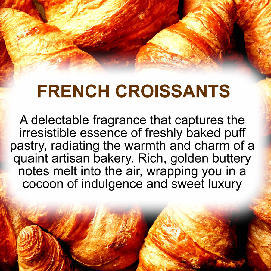 French Croissants Soy Wax Melts – Hand-Poured, Plant-Based & Vegan