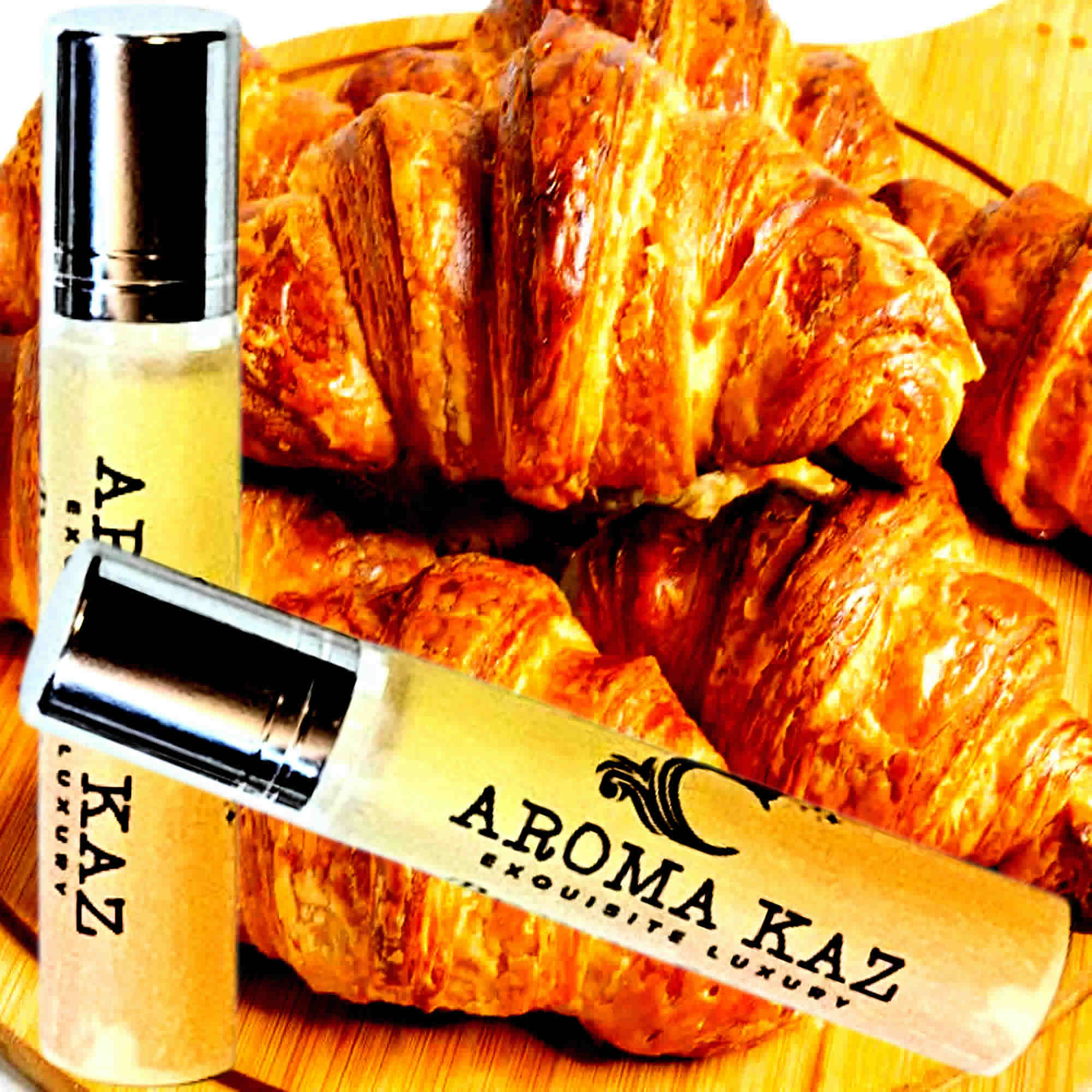 French Croissants Roll-On Perfume Plant-Based Vegan Cruelty Free
