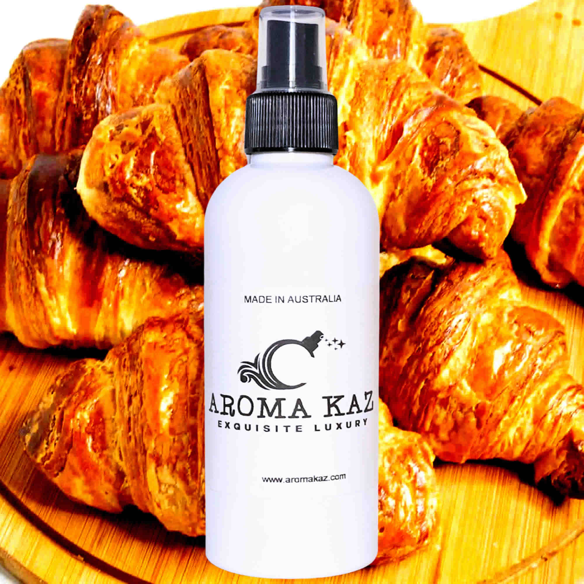 French Croissants Car Air Freshener Spray – Plant-Based, Vegan, Cruelty-Free & Pet Safe