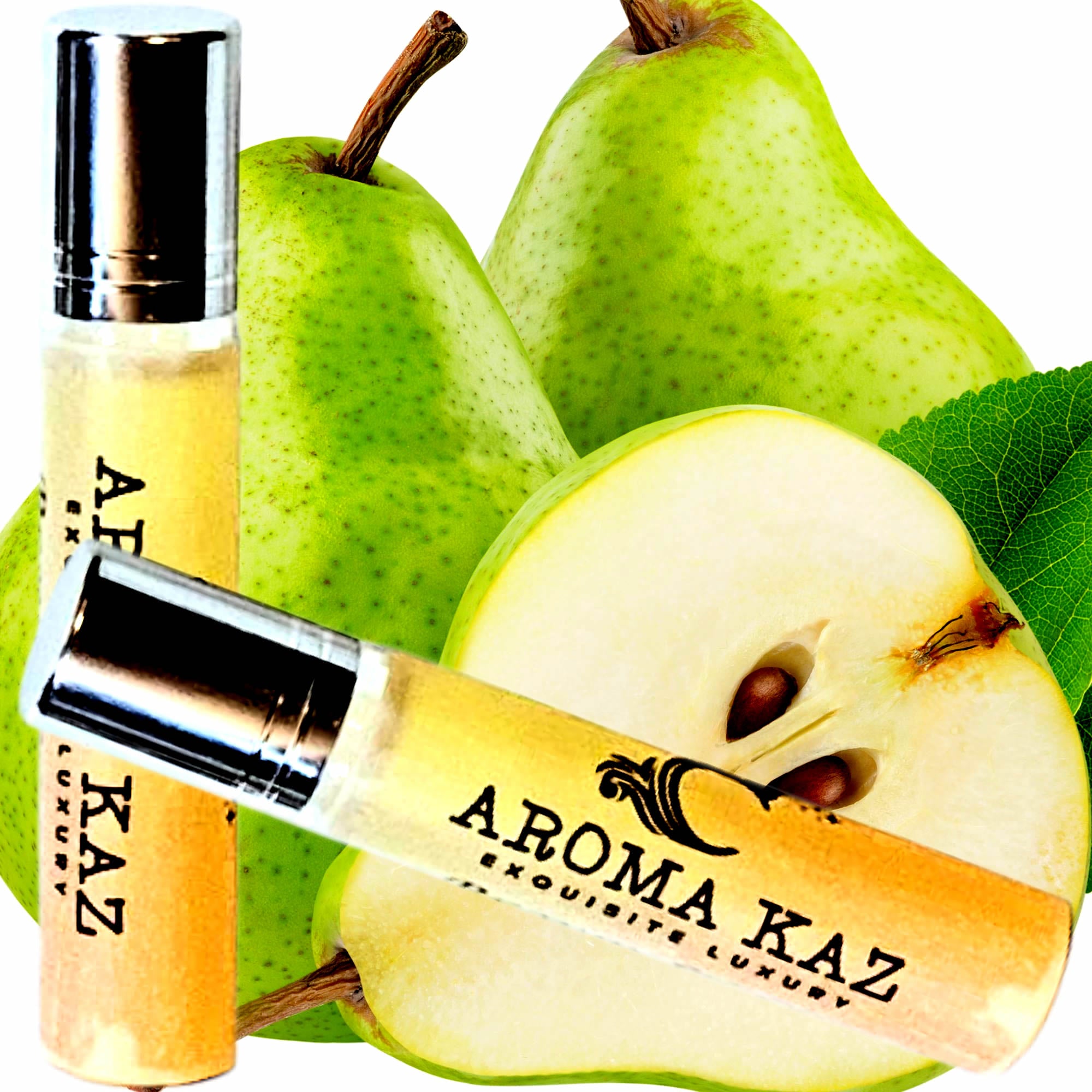 French Pears Roll-On Fragrance Plant-Based Vegan Cruelty Free
