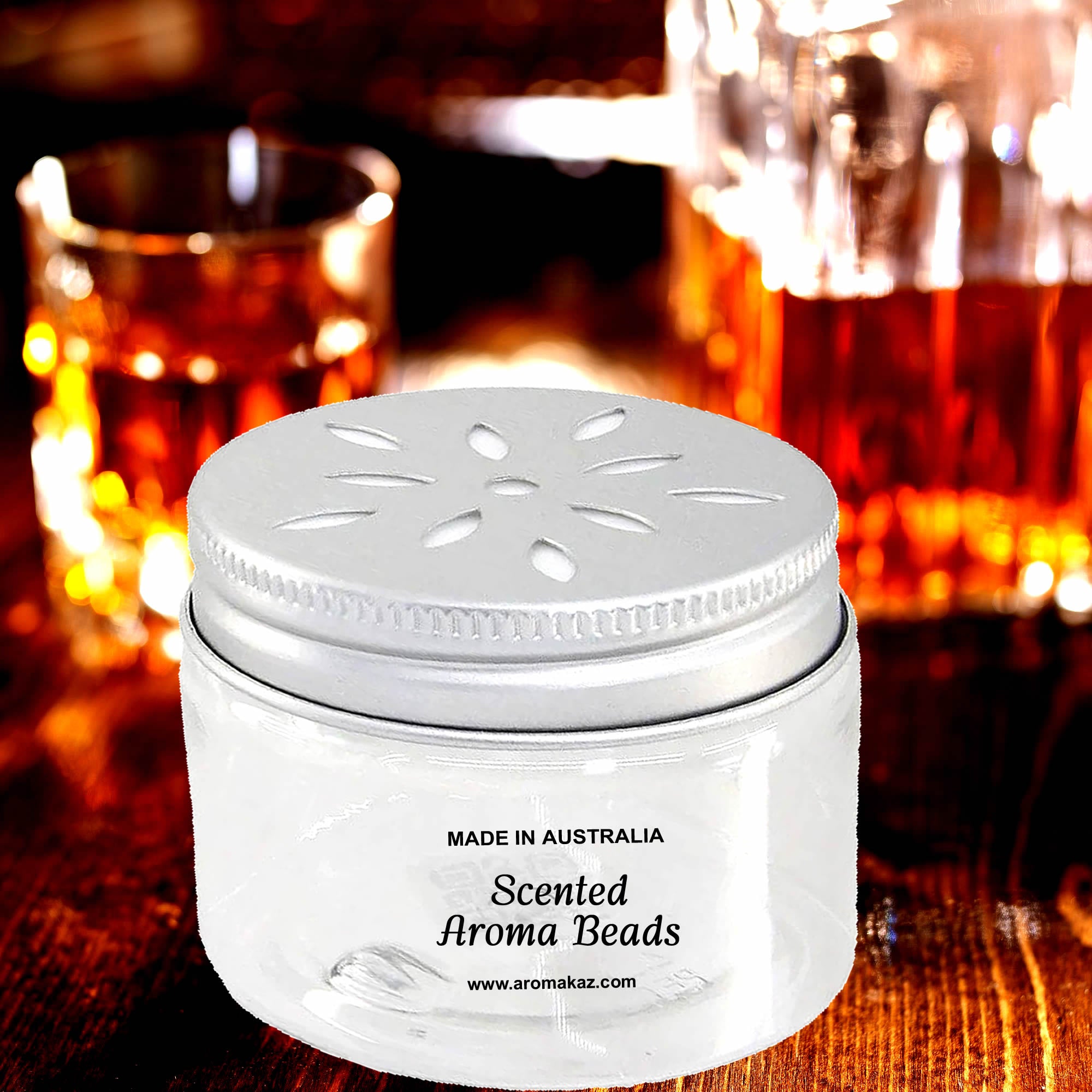 French Vanilla Bourbon Air Freshener Aroma Beads - Room, Car, Pantry, Pet Areas, Linen