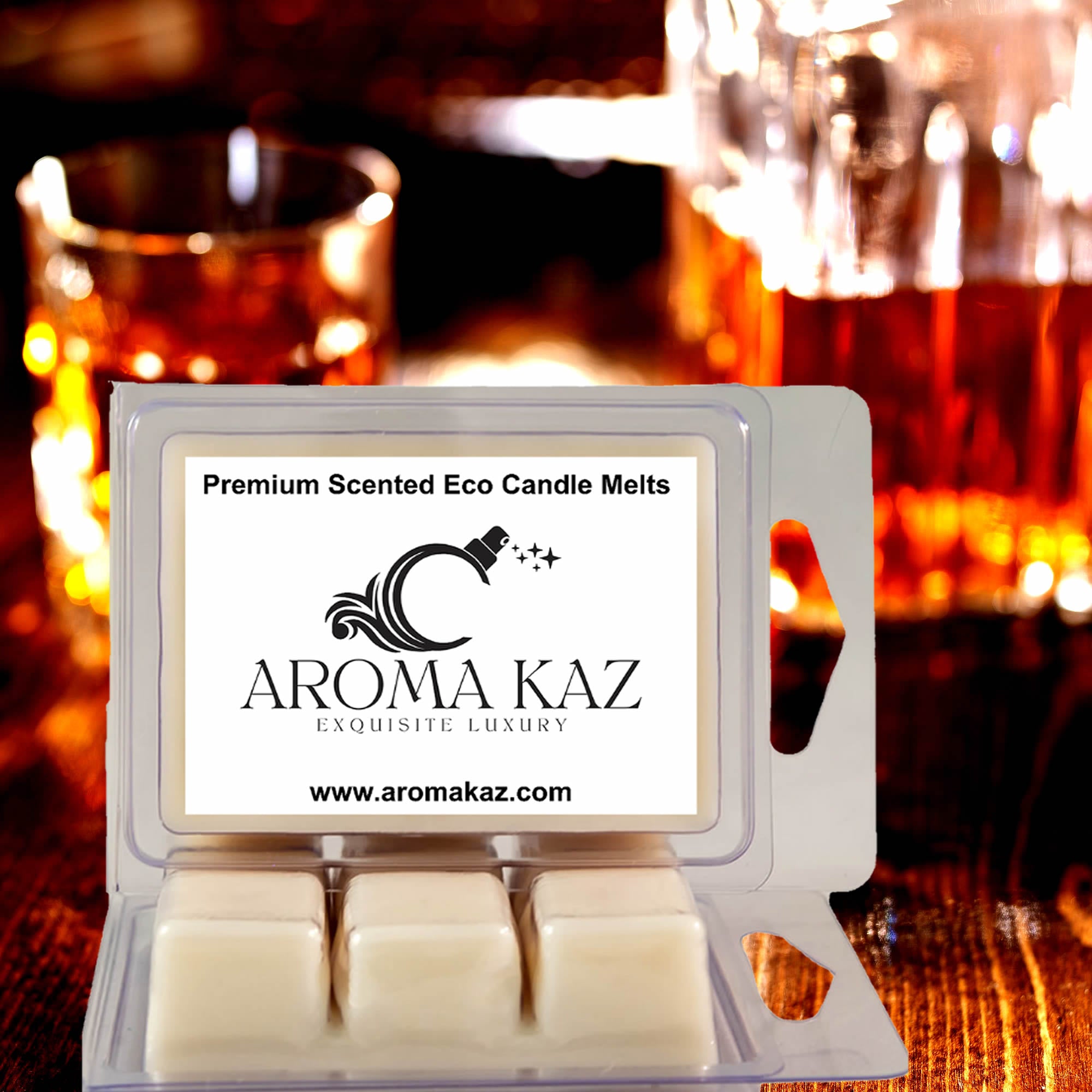 French Vanilla Bourbon Soy Wax Melts – Hand-Poured, Plant-Based & Vegan