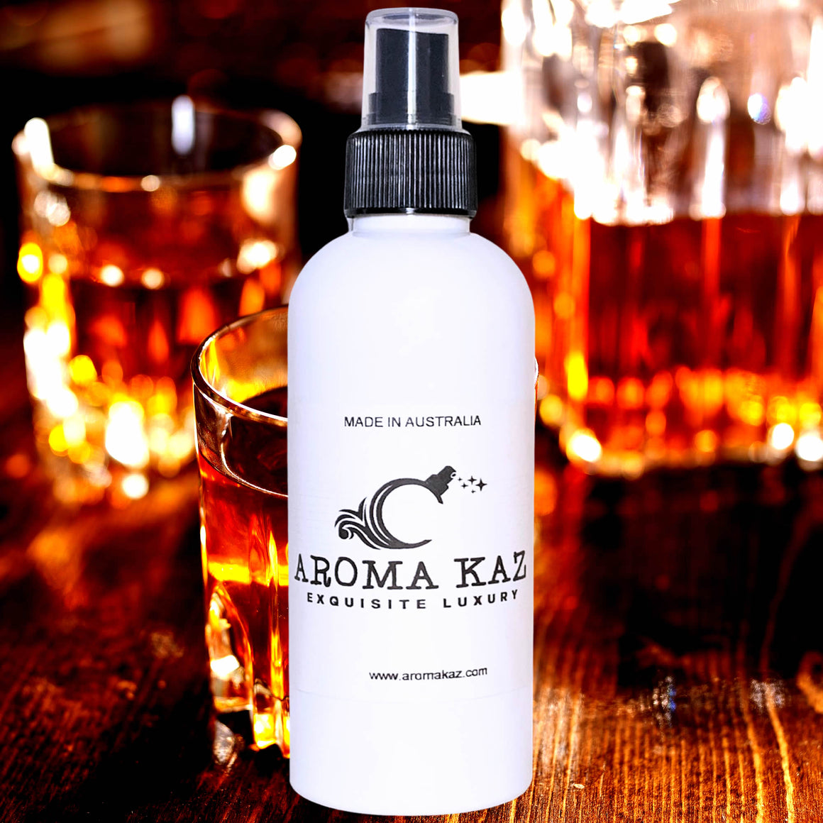 French Vanilla Bourbon Car Air Freshener Spray – Plant-Based, Vegan, Cruelty-Free & Pet Safe