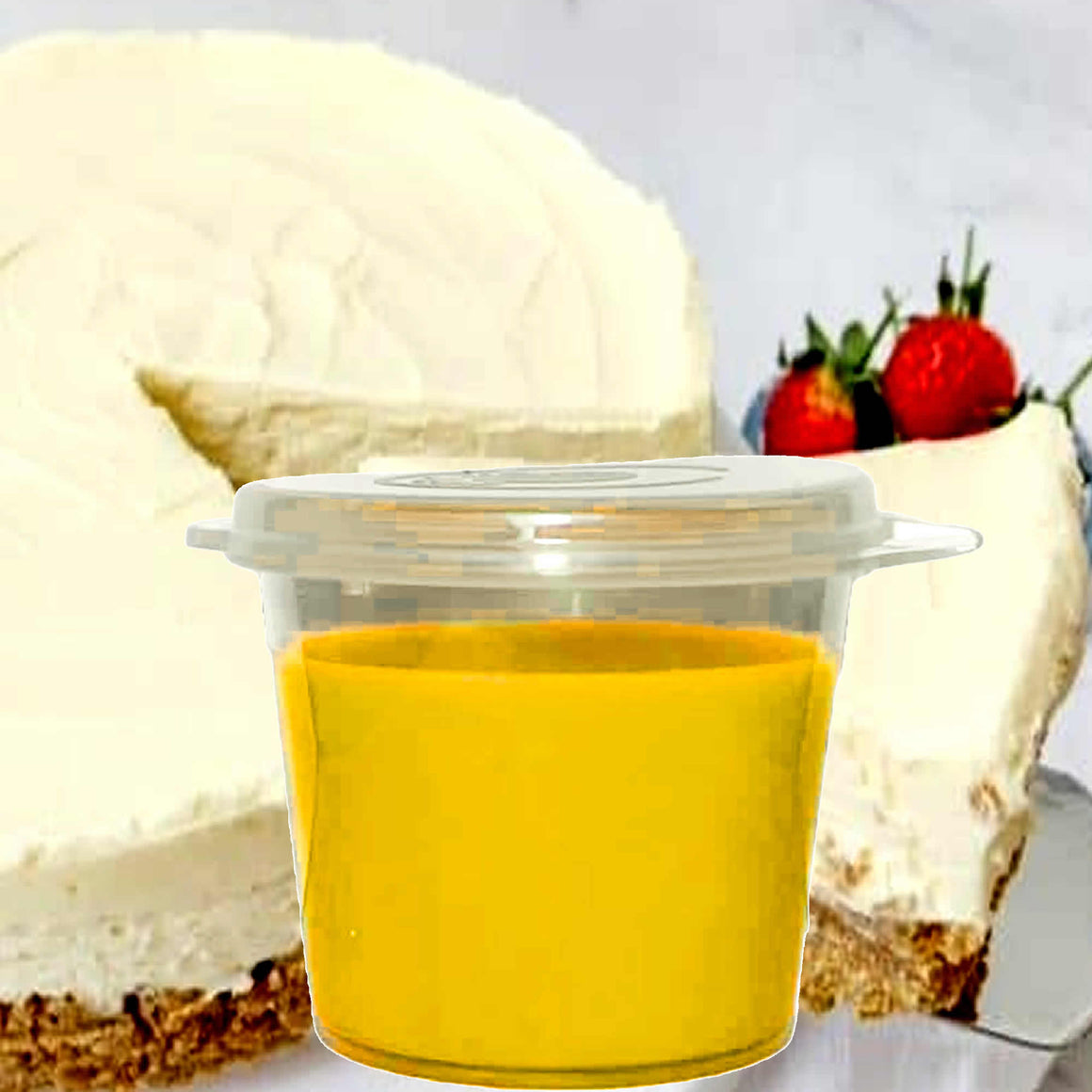 French Vanilla Cheesecake Soy Candle Melt Shot Pots – Plant-Based, Vegan, Cruelty-Free, Hand-Poured