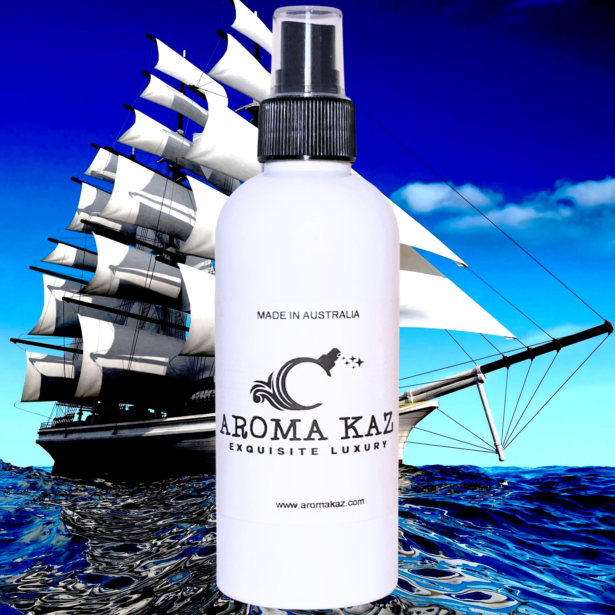 Frenzy For Men Body Spray Mist – vegan, cruelty-free body spray featuring bold masculine citrus, woods, and musk, handmade in Australia.