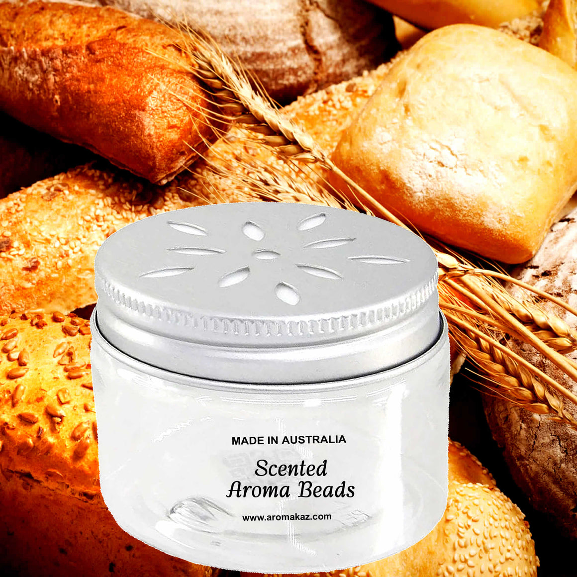 Fresh Bread Air Freshener Aroma Beads - Room, Car, Pantry, Pet Areas, Linen